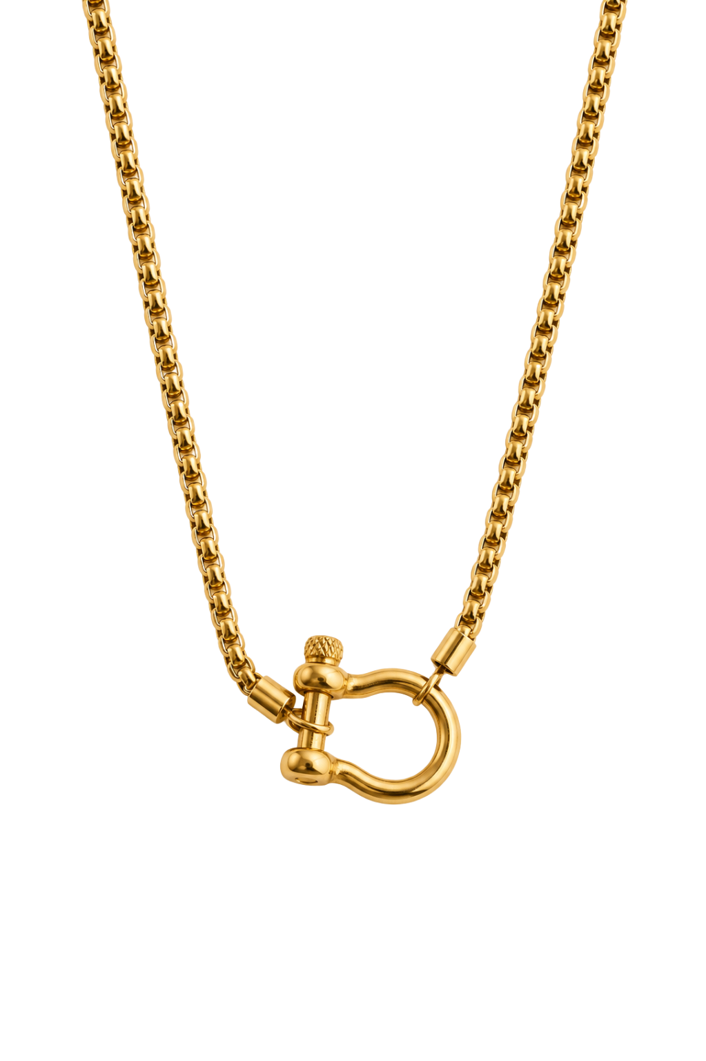 Mariner Charm Necklace – Gold & Silver Mixed Metal Coastal Necklace