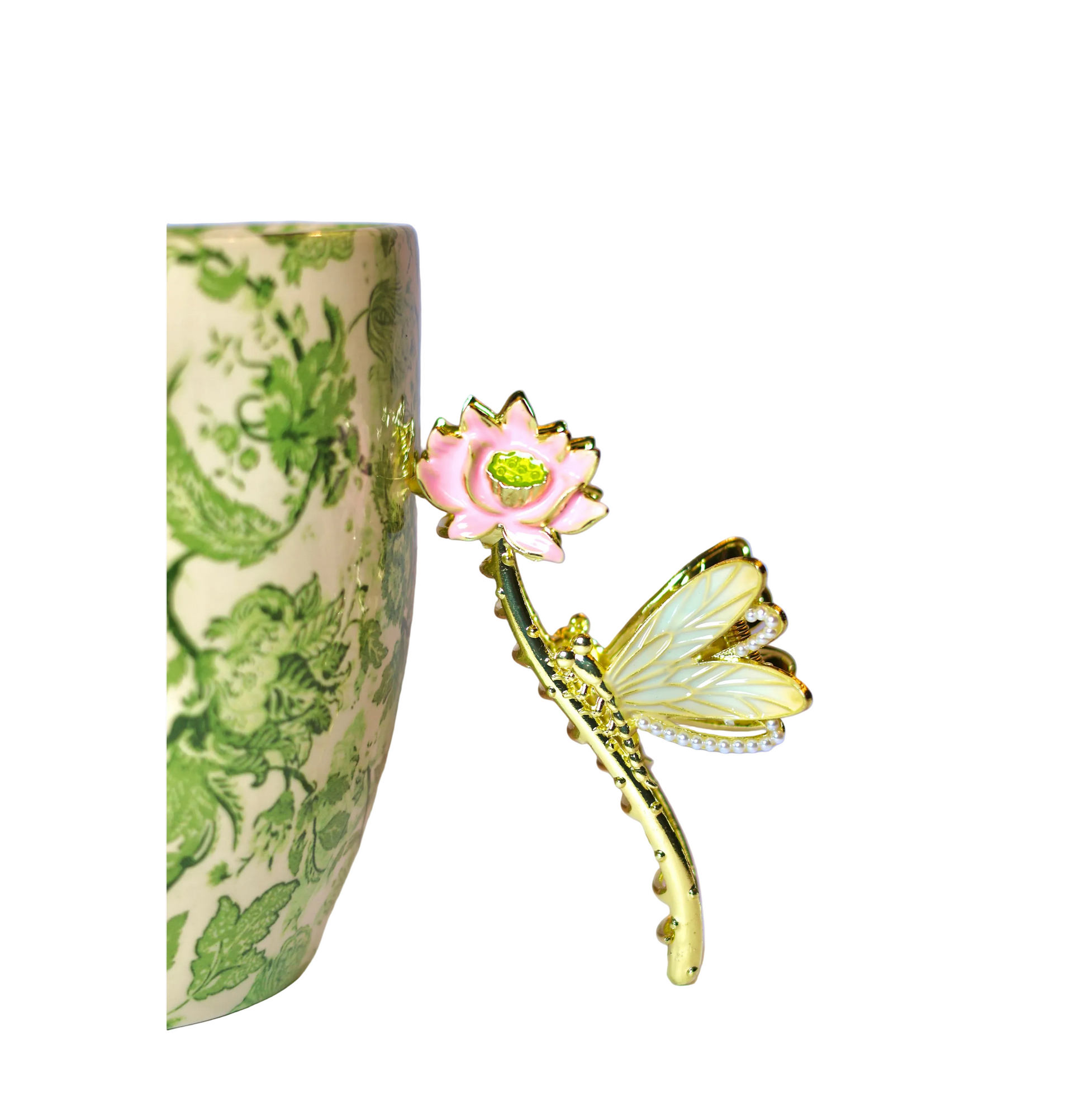 Bloom Collection Metal Claw Clip | Gold Floral Hair Claw | Botanical Claw Clip | Aesthetic Everyday Hair Accessory | 12 Styles