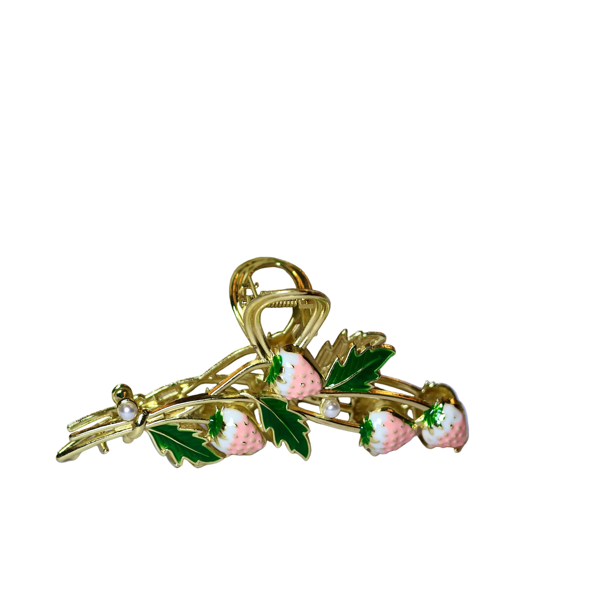 Bloom Collection Metal Claw Clip | Gold Floral Hair Claw | Botanical Claw Clip | Aesthetic Everyday Hair Accessory | 12 Styles