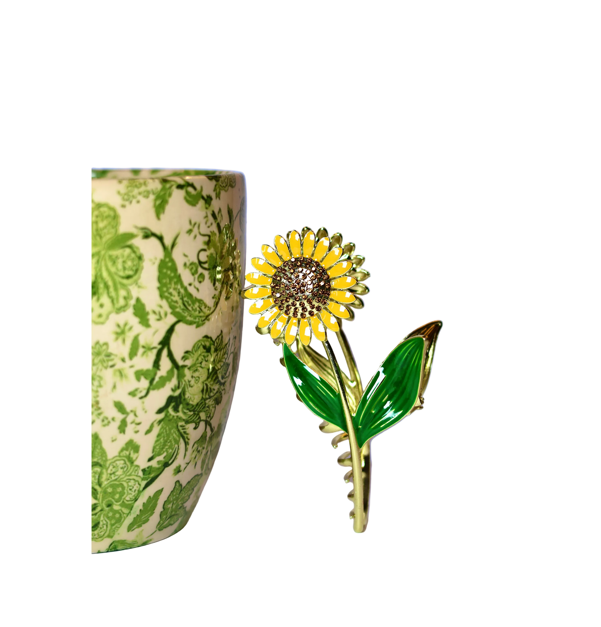 Bloom Collection Metal Claw Clip | Gold Floral Hair Claw | Botanical Claw Clip | Aesthetic Everyday Hair Accessory | 12 Styles
